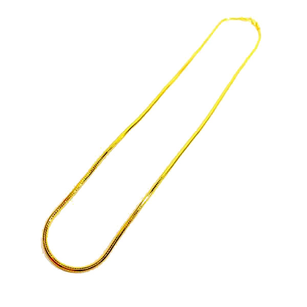 GOLD NECKLACE -55cm×0.3cm-