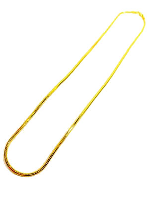 GOLD NECKLACE -55cm×0.3cm-