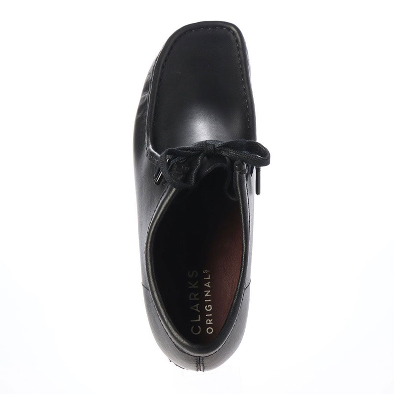 CLARKS(クラークス)/ Wallabee -Black Lether-
