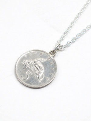PAYBACK(ペイバック)/ JAMAICAN COIN TOP 5 CENT COIN NECKLACE