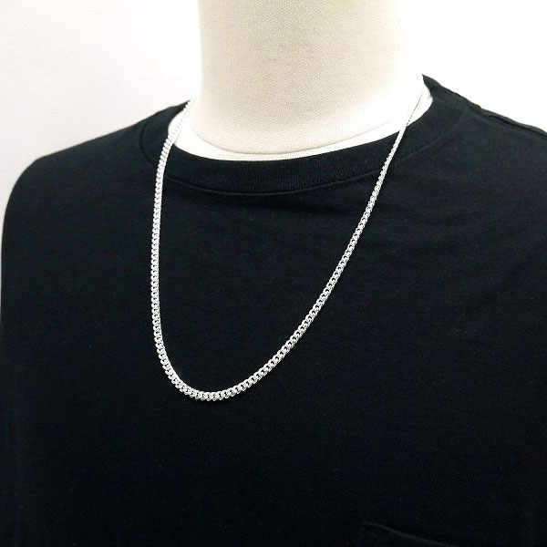 SILVER CHAIN 60cm -A-