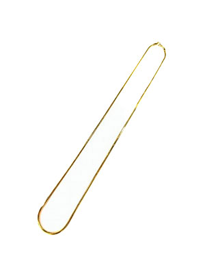 GOLD NECKLACE -60cm×0.3cm-