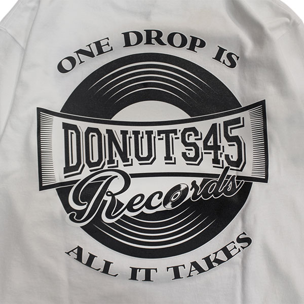 DONUTS 45(ドーナツフォーティーファイブ)/ MAGNUM WEIGHT RECORD L/S T-SHIRT