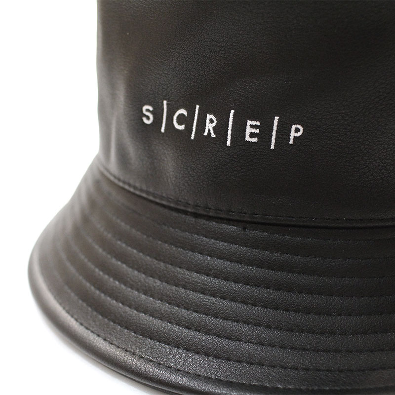 SCREP(スクレップ)/ S|C|R|E|P ECO LEATHER BUCKET HAT
