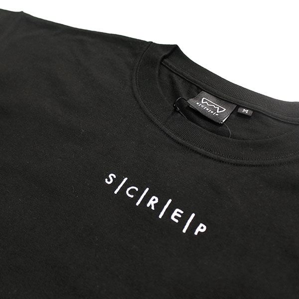SCREP(スクレップ)/ EMBROIDERY T-SHIRT