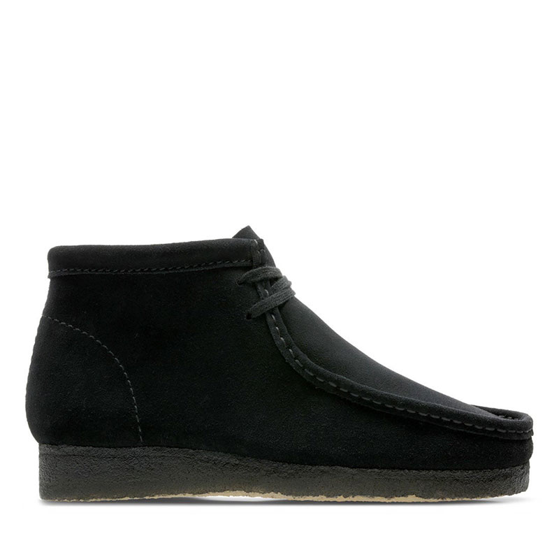 CLARKS(クラークス)/ Wallabee Boot -Black Suede-