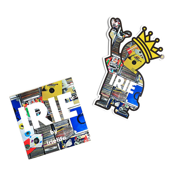 IRIE by irielife(アイリーバイアイリーライフ)/ RECORD BOX W.P STICKER