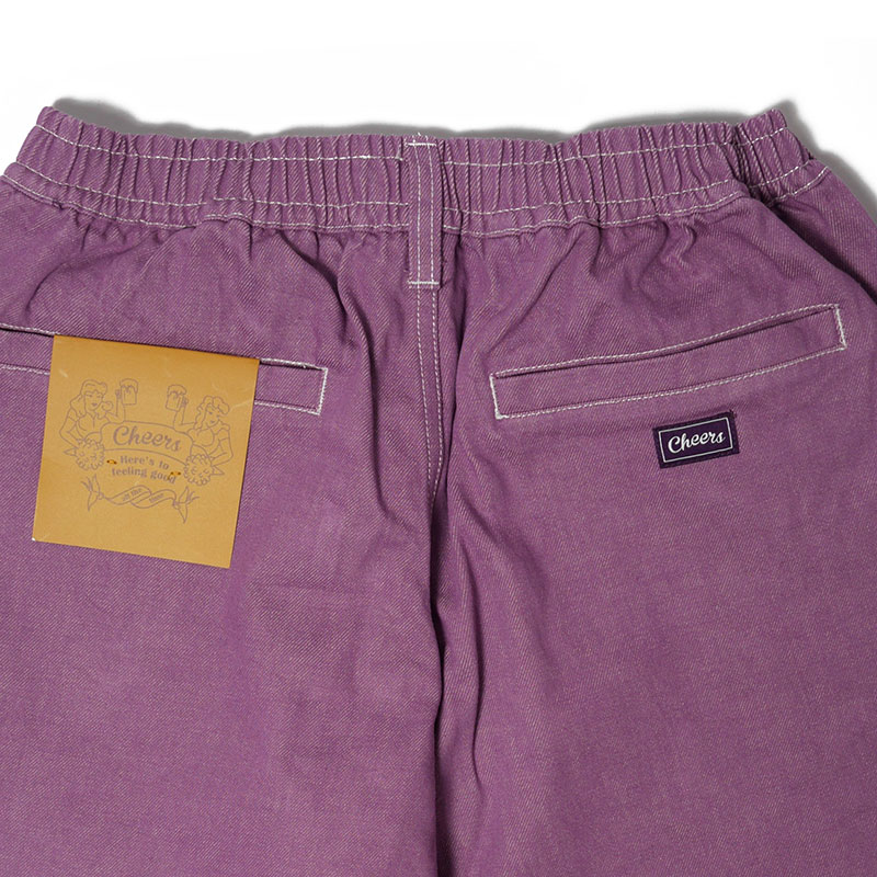 Cheers(チアーズ)/ WT COLOR DENIM PANTS -PURPLE-