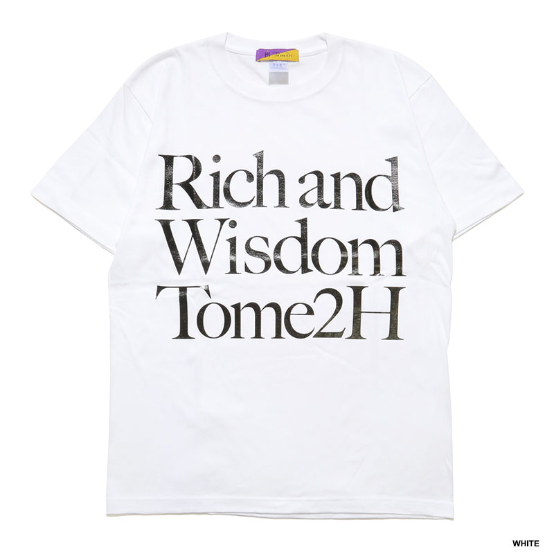 RICH AND WISDOM T-SHIRT