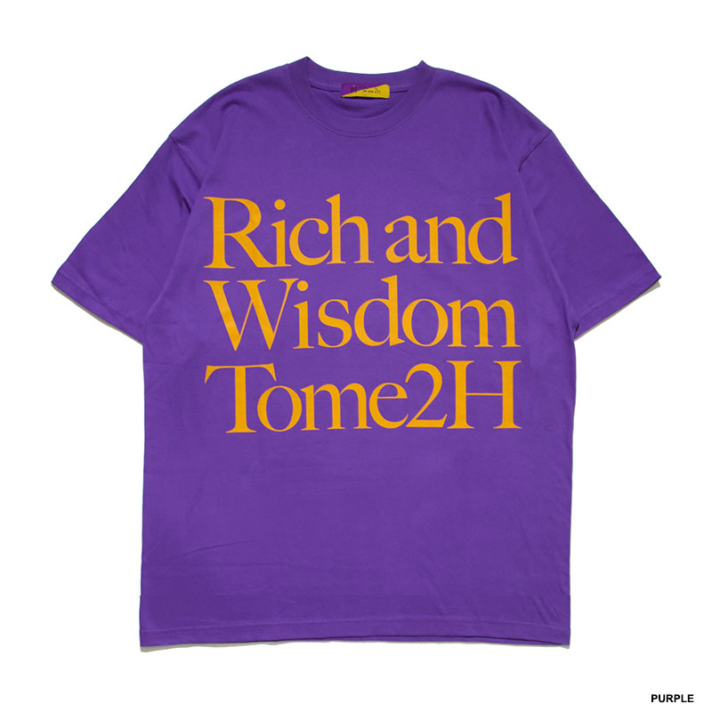 RICH AND WISDOM T-SHIRT