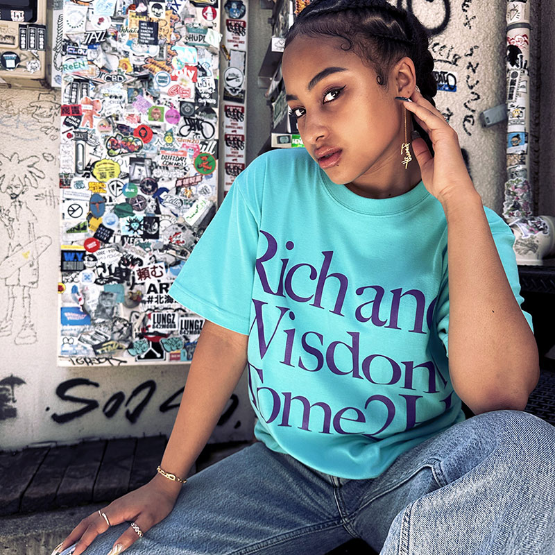 RICH AND WISDOM T-SHIRT