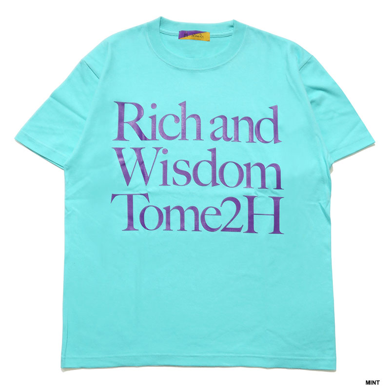 RICH AND WISDOM BIG T-SHIRT