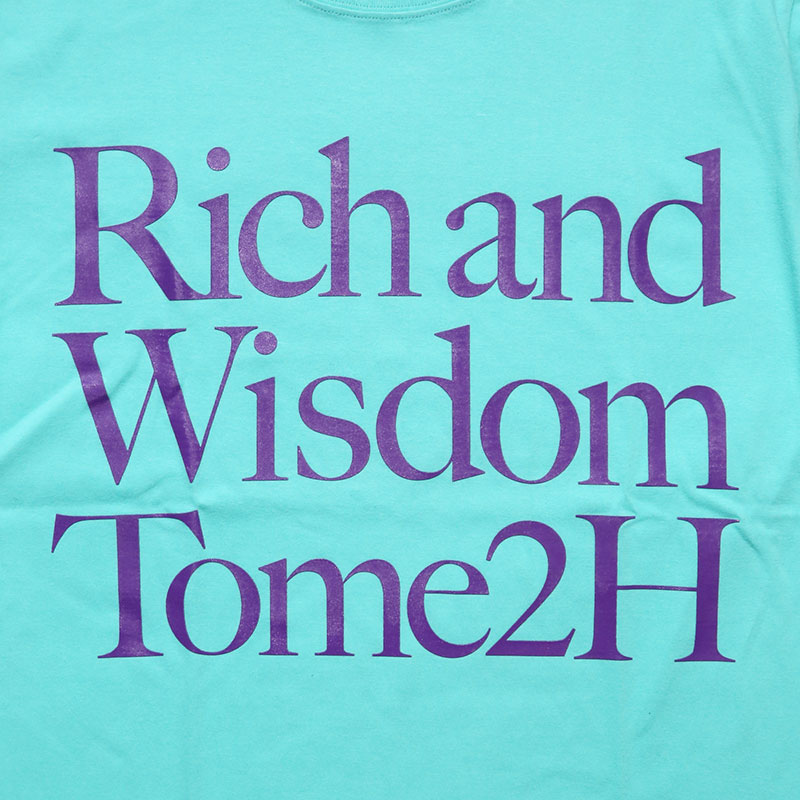 RICH AND WISDOM BIG T-SHIRT