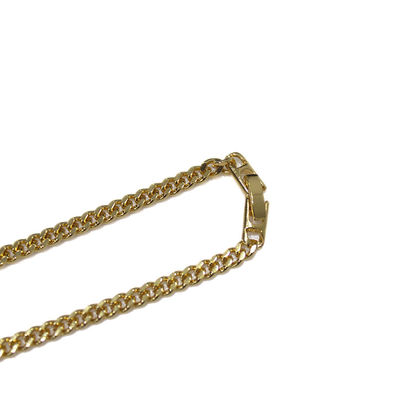GOLD NECKLACE -50cm×0.5cm-