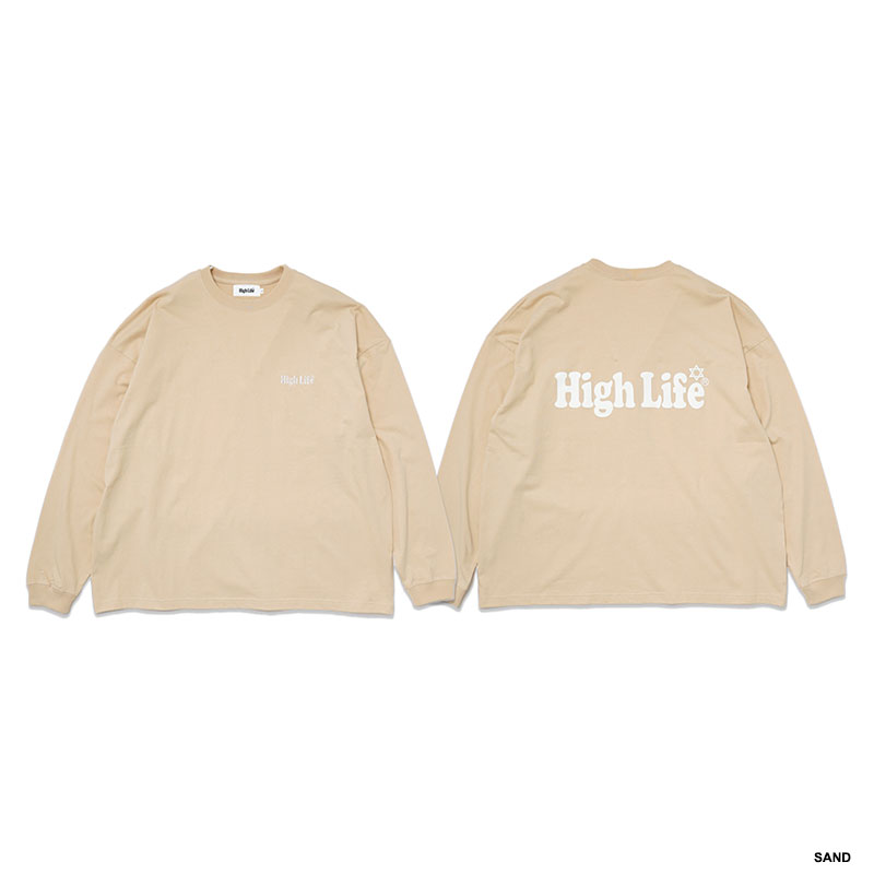 HIGH LIFE(ハイライフ)/ Main Logo Wide Tee