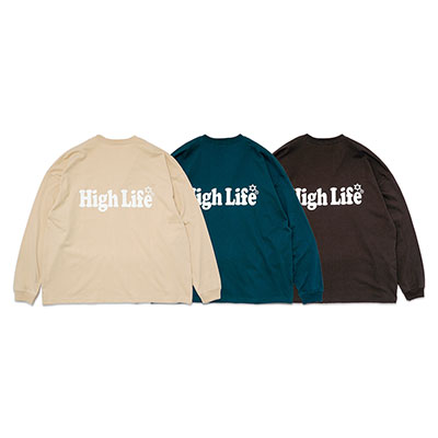 HIGH LIFE(ハイライフ)/ Main Logo Wide Tee