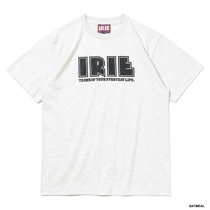 IRIE by irielife(アイリーバイアイリーライフ)/ CRACK LOGO TEE