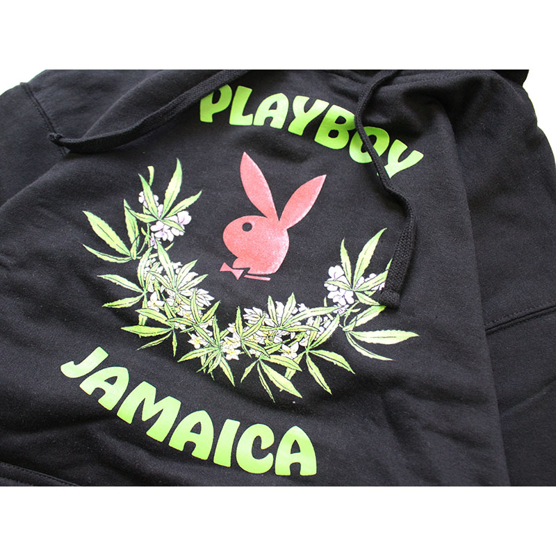 PLAYBOY × JAMAICA COLLECTION "JAMAICA CORE LOGO HOODIE"