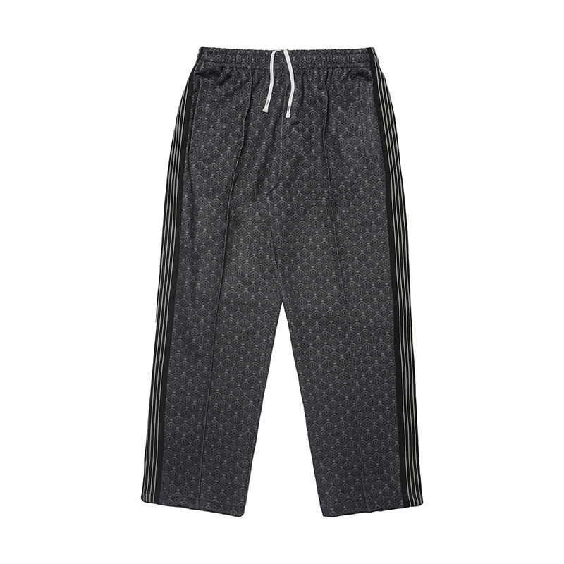 BATIK TRACK PANTS -CHARCOAL-