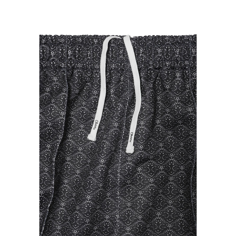 BATIK TRACK PANTS -CHARCOAL-