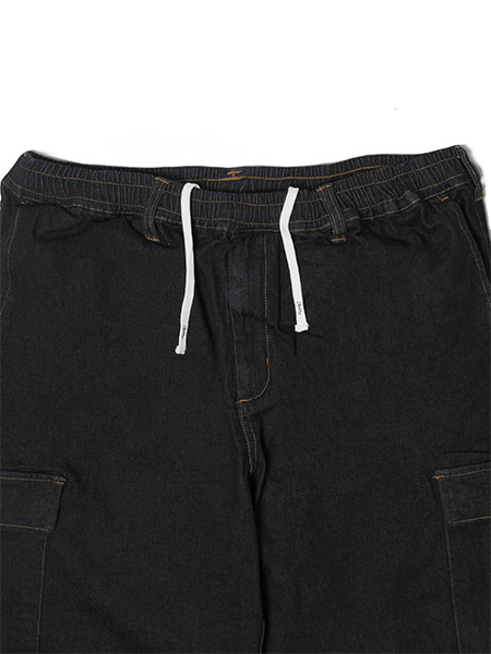 WT DENIM PANTS -BLACK-