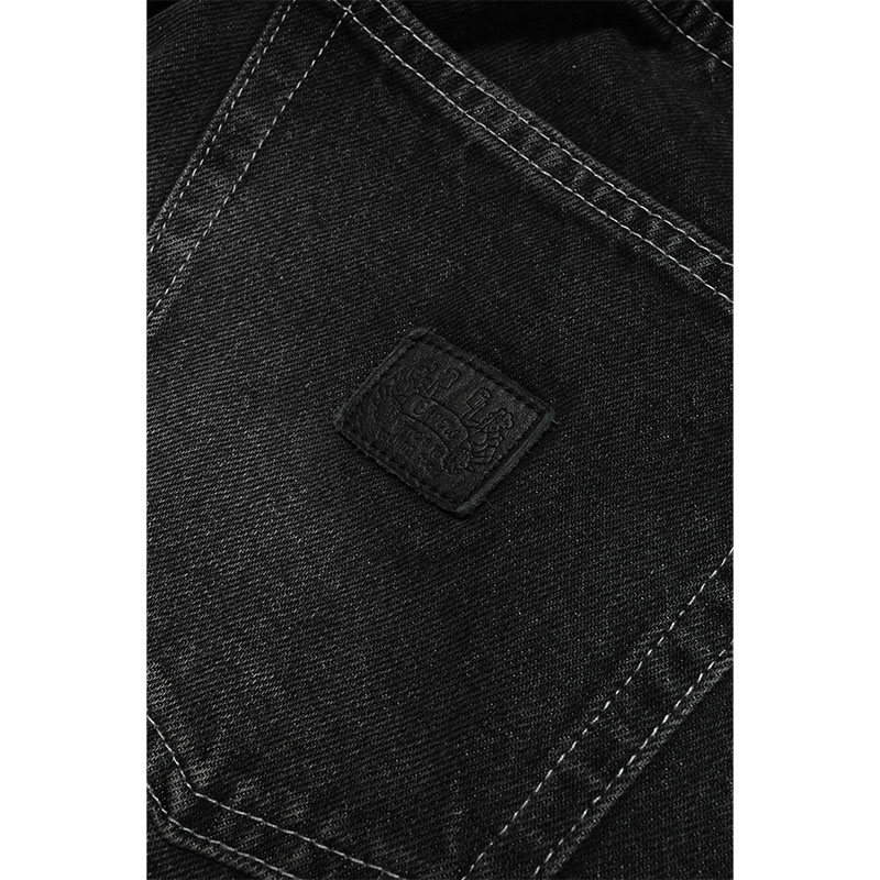 BAGGY DENIM PANTS -U.BLACK-