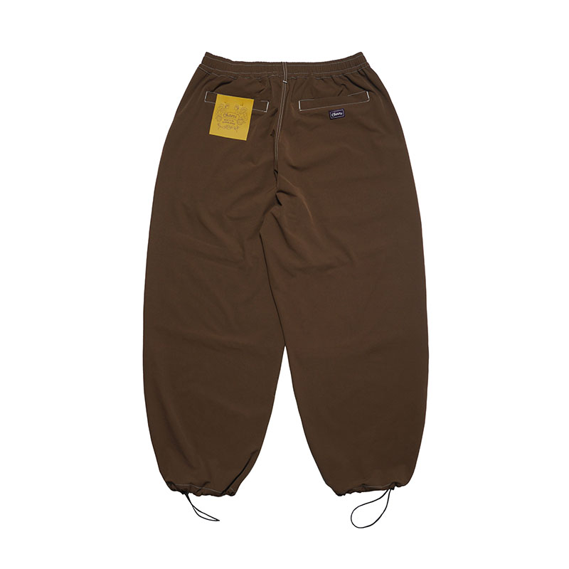 WT PANTS -BROWN-