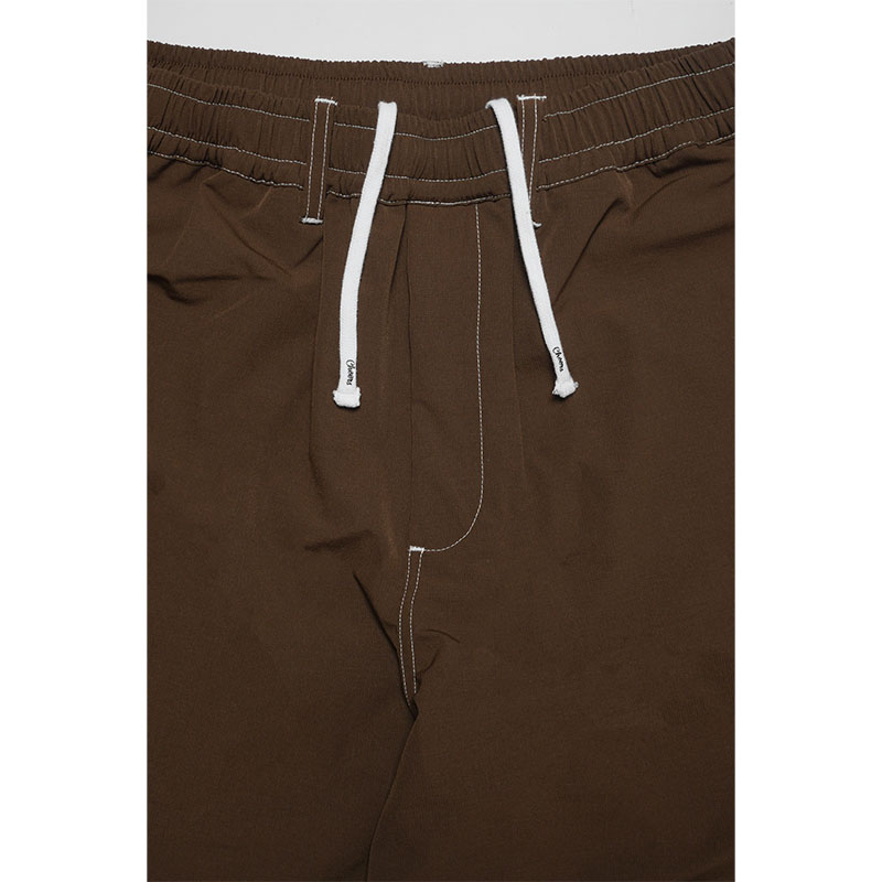 WT PANTS -BROWN-