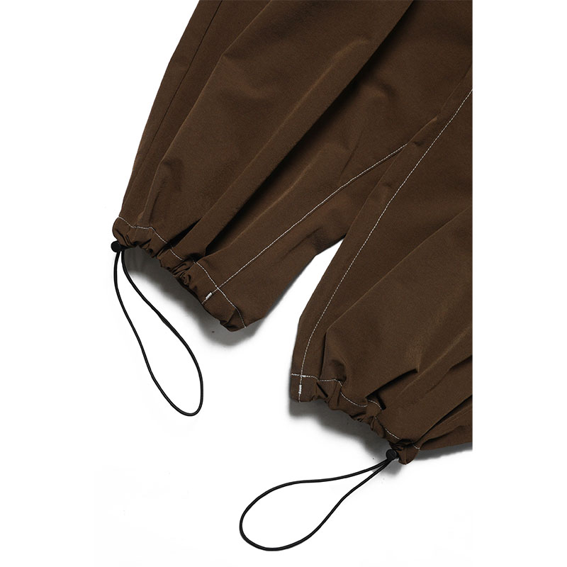 WT PANTS -BROWN-