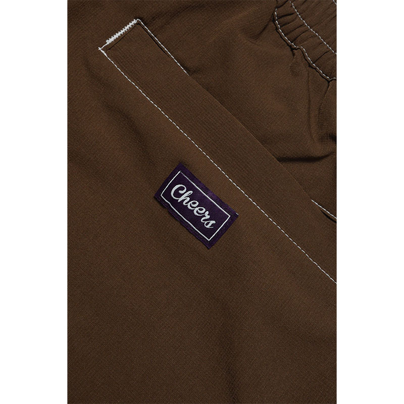 WT PANTS -BROWN-