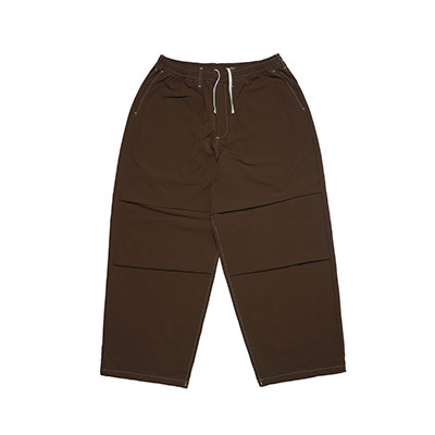 WT PANTS -BROWN-