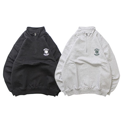 BS MAGNUM WEIGHT HALF ZIP SWEAT