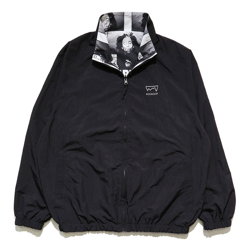 BOB MARLEY RV TRACK JACKET -BLACK/WHITE-