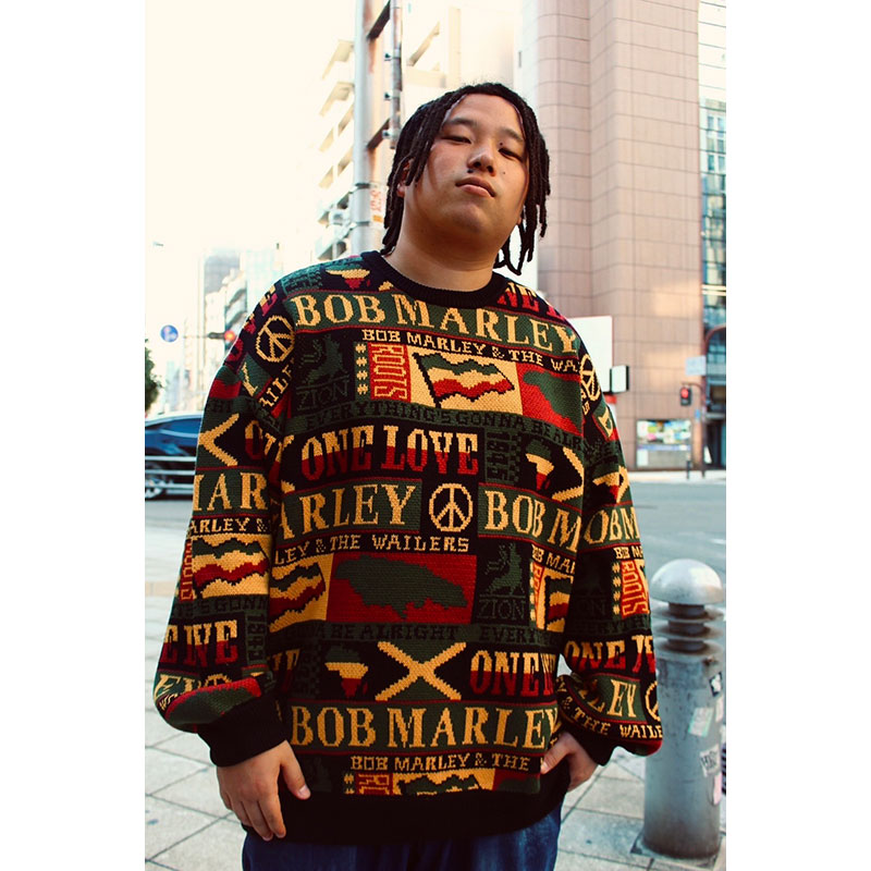 BOB MARLEY JACQUARD KNIT