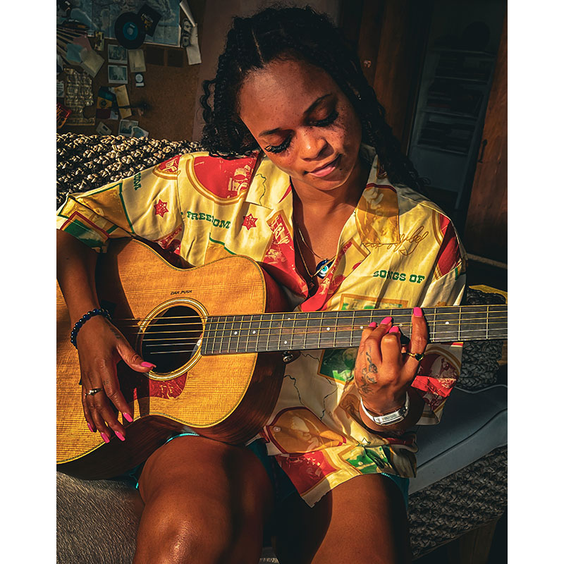 BOB MARLEY ALOHA SHIRTS -WHITE-