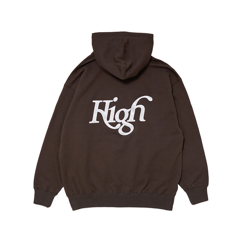 High Zip Hoodie