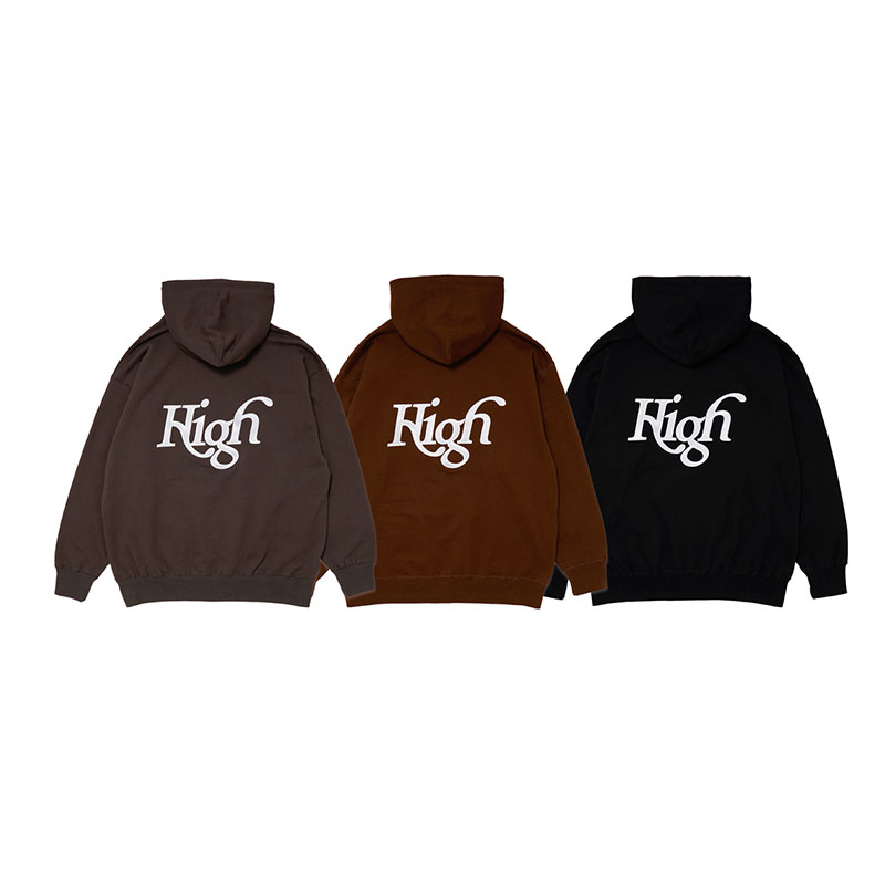 High Zip Hoodie