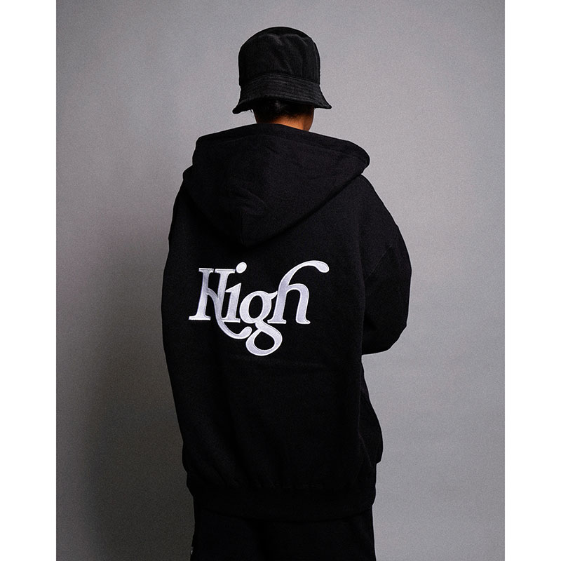 High Zip Hoodie