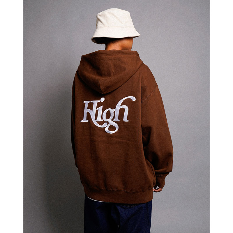 High Zip Hoodie