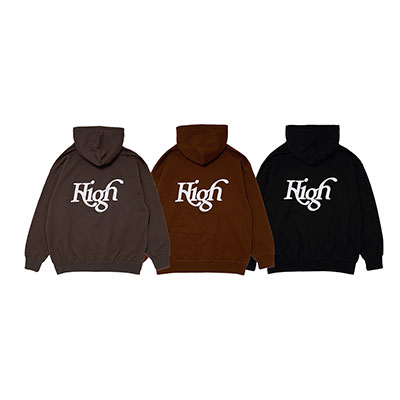 High Zip Hoodie