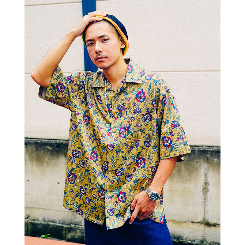 Resort Flower S/S Shirts