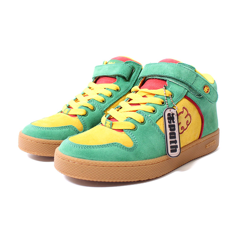 I PATH/ GRASSHOPPER -RASTA SUEDE-