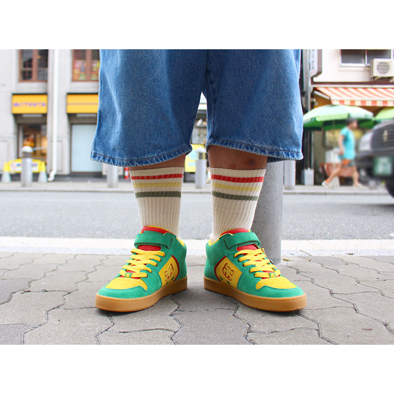 I PATH/ GRASSHOPPER -RASTA SUEDE-