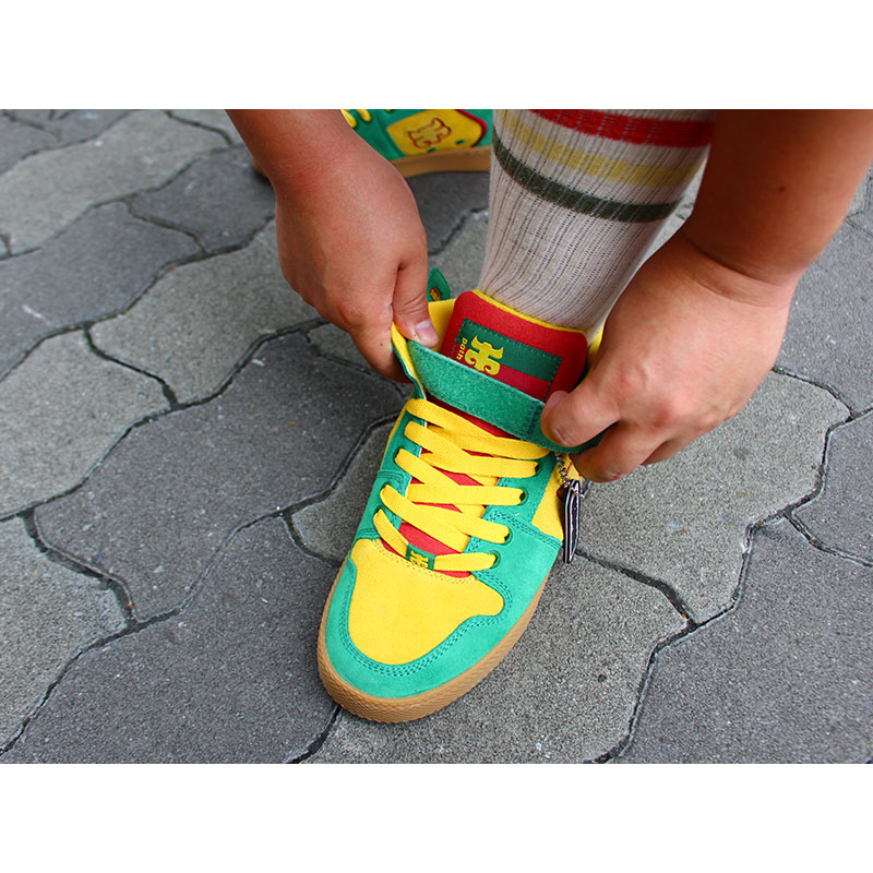 I PATH/ GRASSHOPPER -RASTA SUEDE-