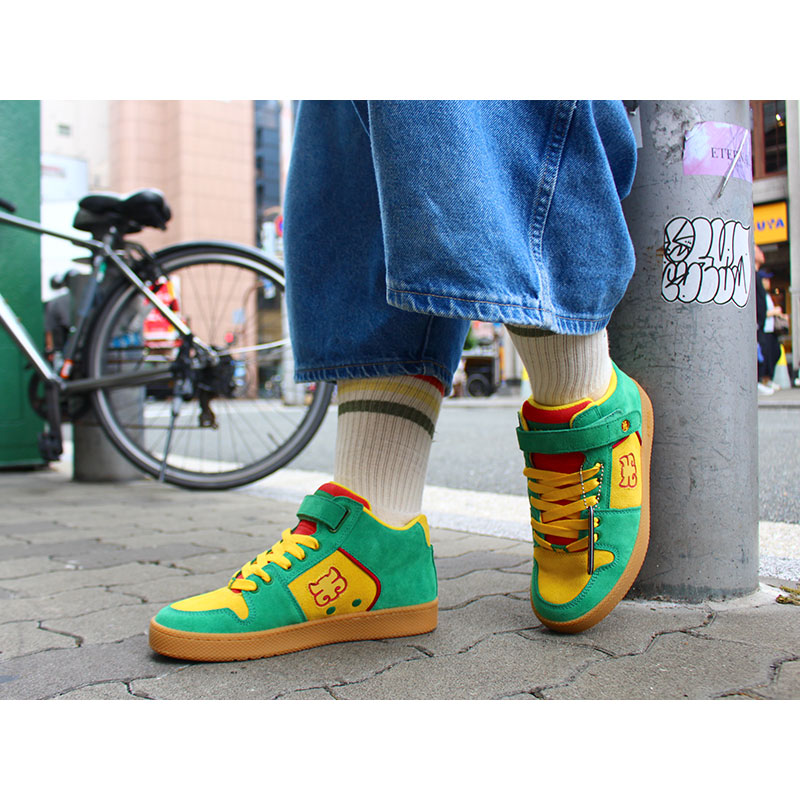 I PATH/ GRASSHOPPER -RASTA SUEDE-