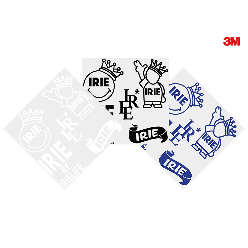 IRIE CUTTING STICKER SET