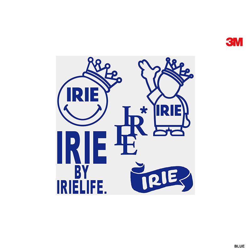 IRIE CUTTING STICKER SET