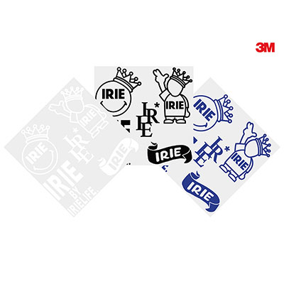 IRIE CUTTING STICKER SET