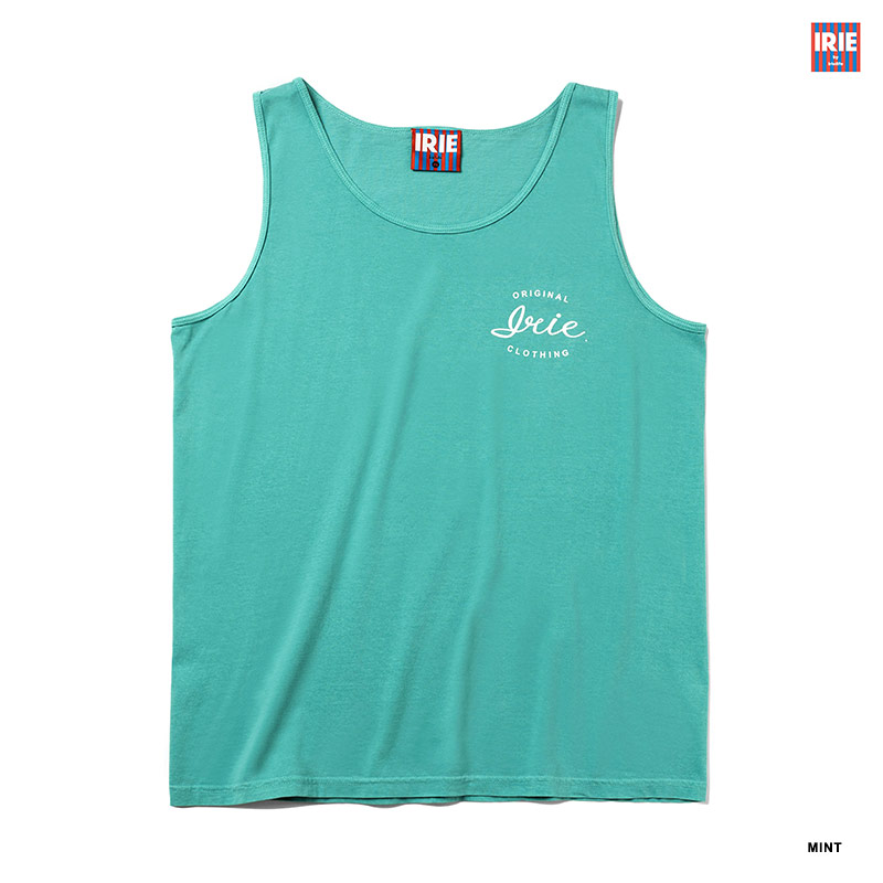 CURSIVE LOGO DYE TANK TOP