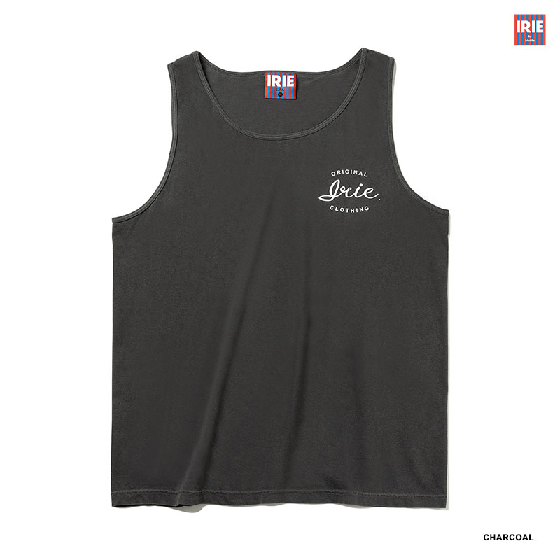 CURSIVE LOGO DYE TANK TOP